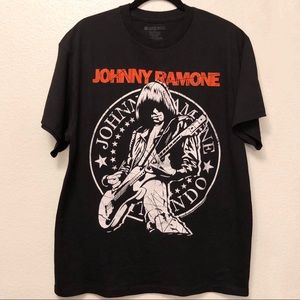 NWOT Cinder Block Johnny Ramone Graphic Shirt